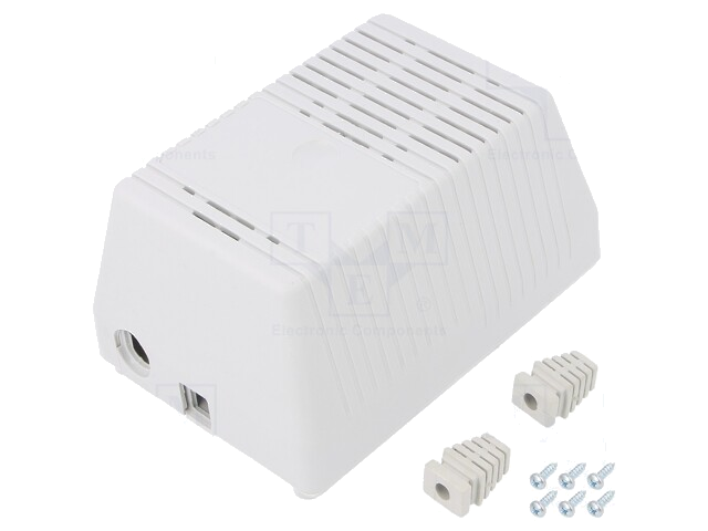 Behuizing: voor voedingseenheid; X: 97mm; Y: 137mm; Z: 67mm; ABS Behuizing: voor voedingseenheid; X: 97mm; Y: 137mm; Z: 67mm; ABS